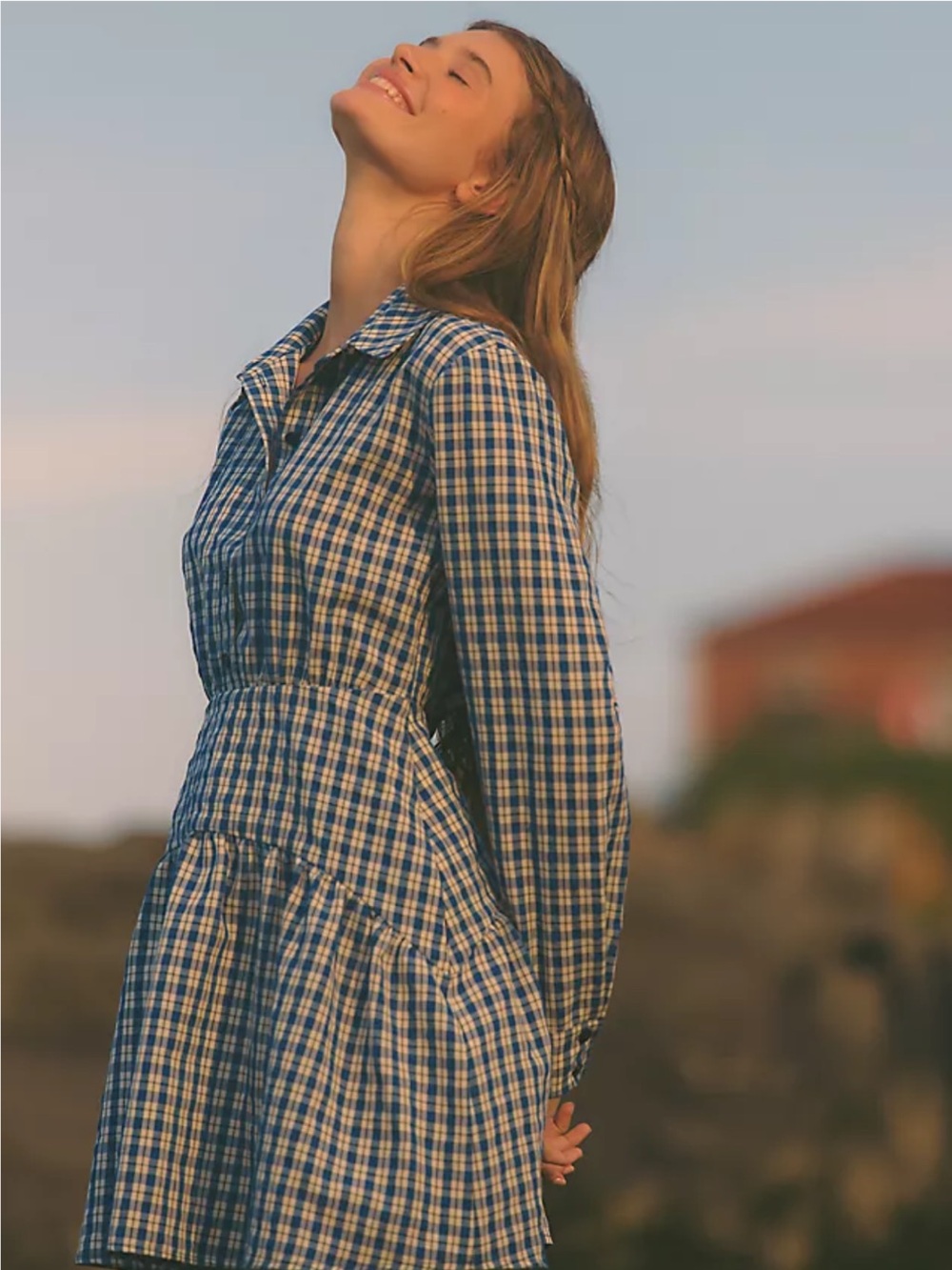 NWT retail $178 size M #Anthropologie,#Exquise.”Tobie Mini Shirt Dress”.